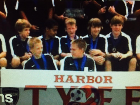 Buholz at a Gig Harbor competition after they placed 1st.