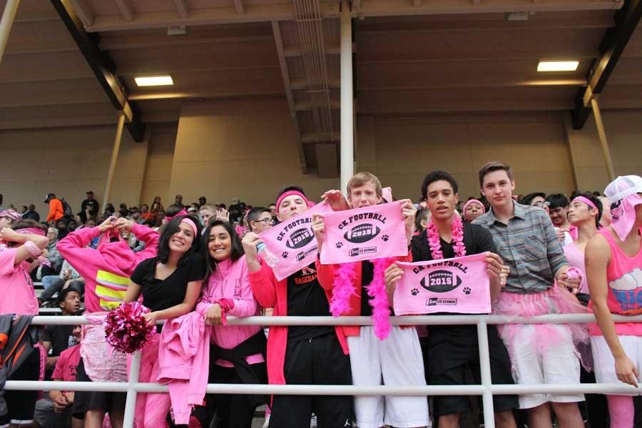 Pinked out fans