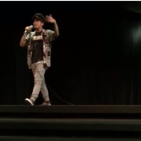 Raf the Asian Kid finishes off the talent show with his original rap mixtape.