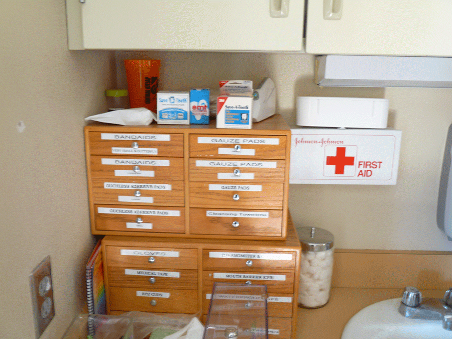 The First Aid Station in the Clinic