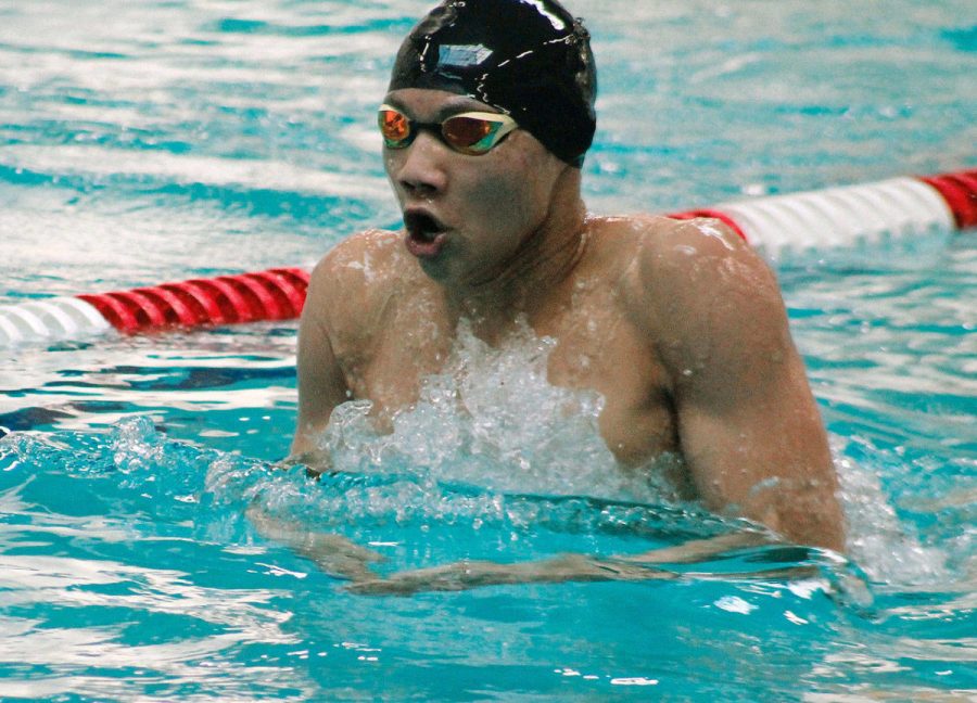 James Sanchez of Central Kitsap was named Swimmer of the Meet. He won the 200-yard individual medley in 1:58.87. 