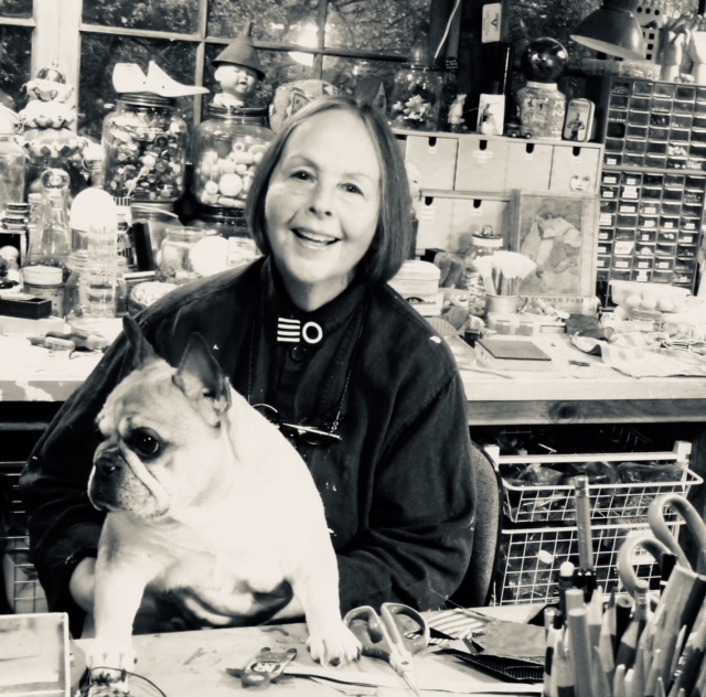 Diane Haddon and her dog Peaches - Taken by Shane Miller