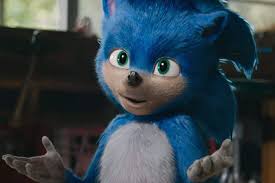 The less than appealing original design for Sonic