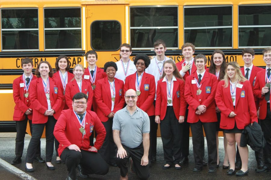 CKHS SkillsUSA team after a competition