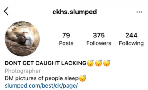 The CKHS Slumped burner account is among one of the most popular and active Instagram pages that features pictures of CK students asleep at school.