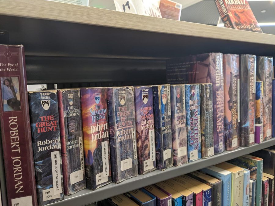 The entire 14 book series of “The Wheel of Time”, and the prequel, sit in the Central Kitsap High School library within reach of any whose curiosity is stoked by the new TV series.