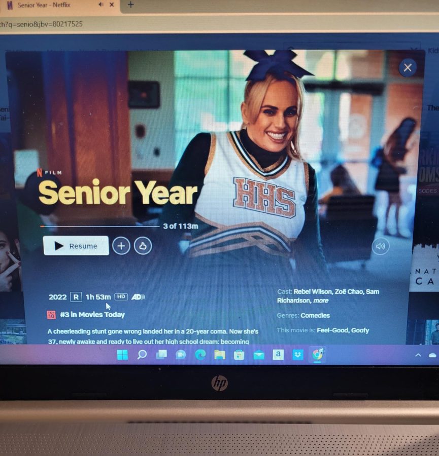 Photo of the show Senior Year on Netflix by Kymora Getachew