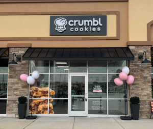 Crumbl Cookie Gig Harbor storefront. Provided by Crumbl Cookie.