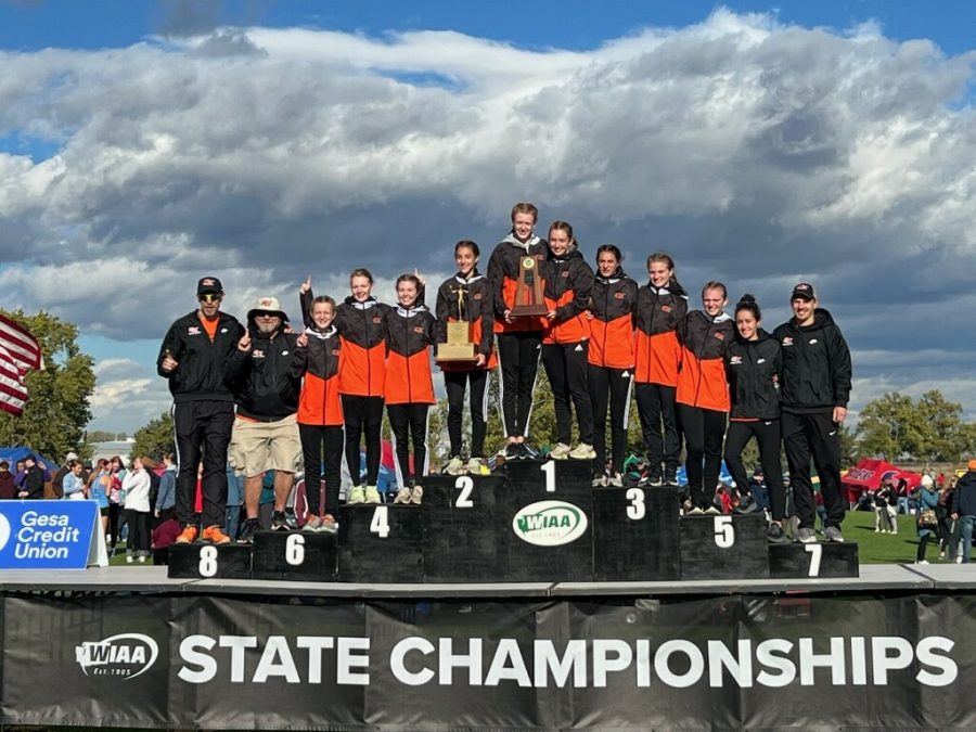 Girls Cross Country Wins First State Championship in the History of CKHS