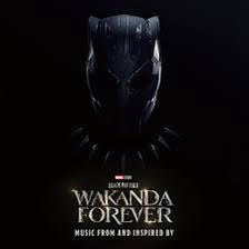 The Black Panther Wakanda Forever Album Cover From Marvel Studios 

