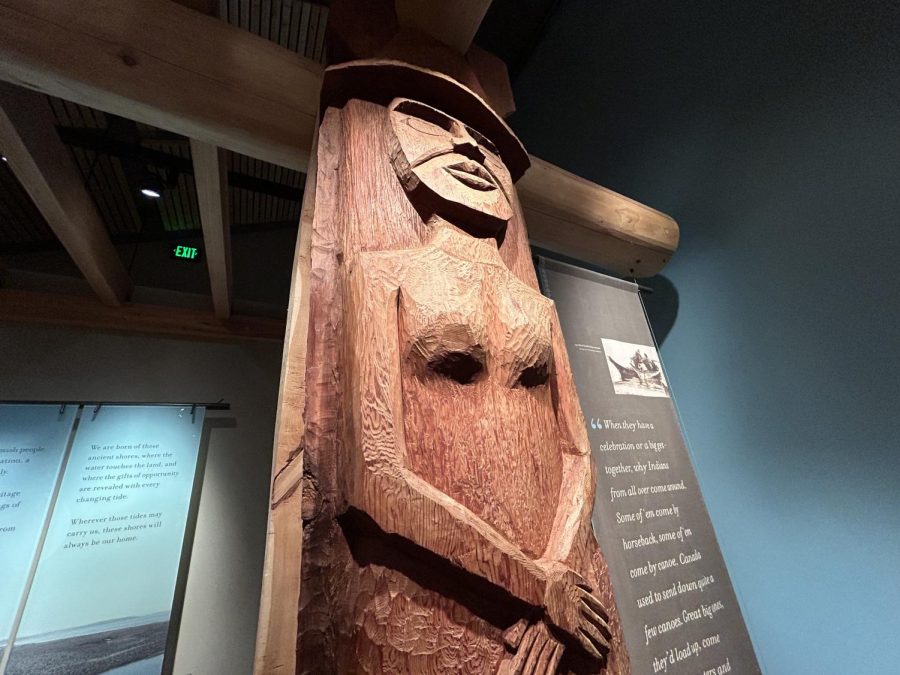 Carved Wooden Woman