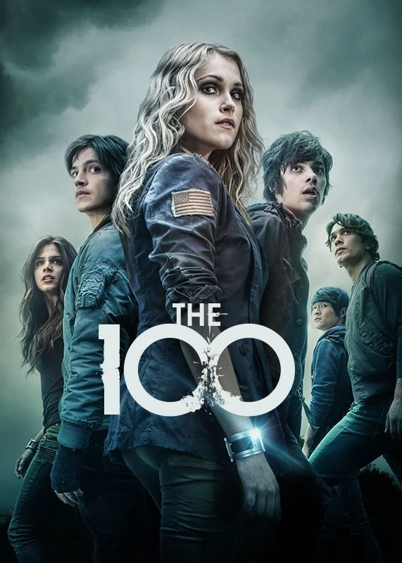 The+100+season+one+Netflix+cover+art+and+promo+poster.+Currently+streaming+on+Netflix.%0A