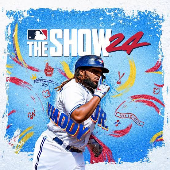 The newest MLB The Show 24 game cover.