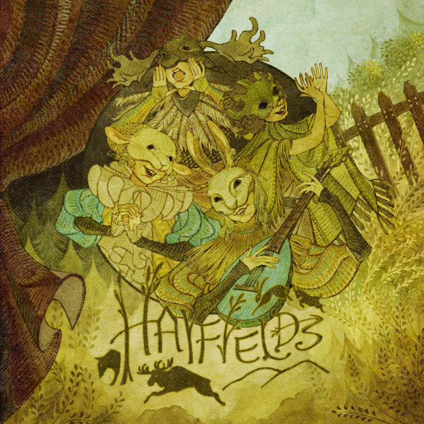 ”Hayfields” album cover by Yaelokre