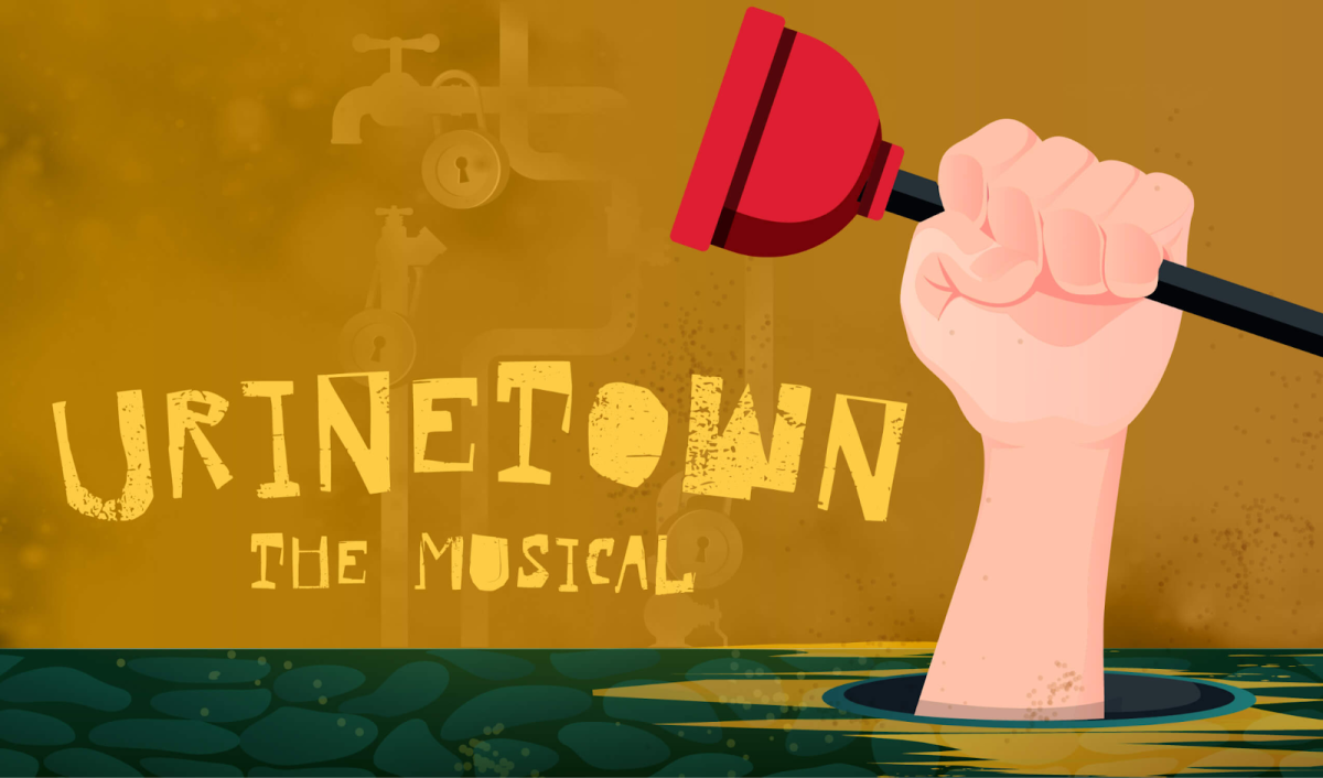 A poster for the musical Urinetown.