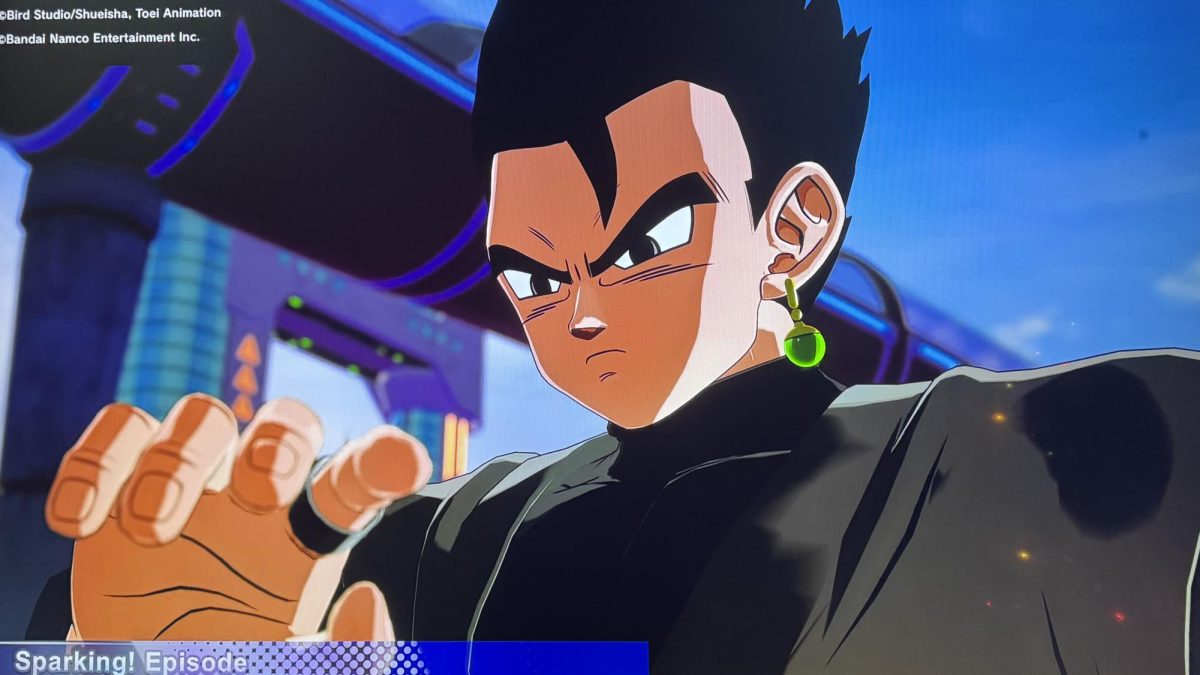 Gohan Black during his debut cutscene. 