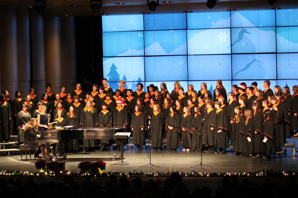 The mass choir presents “Remembering Decembers,” by Pinkzebra.