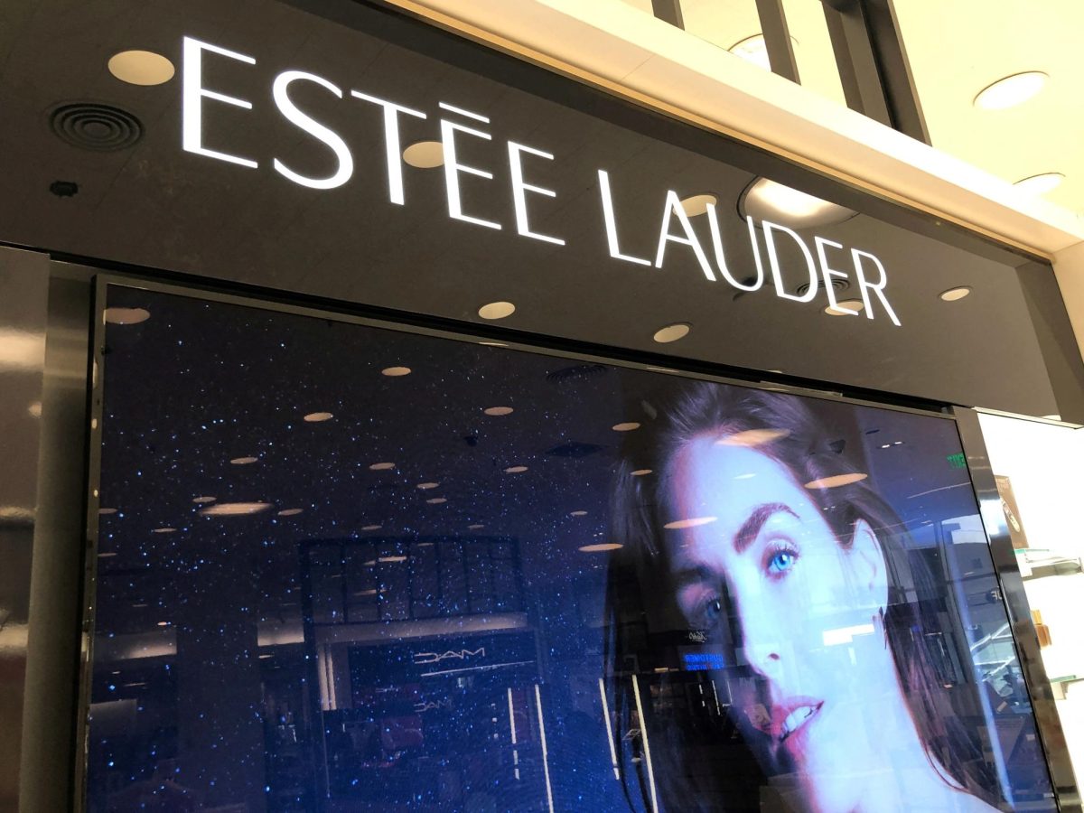 An Estee Lauder cosmetics counter (known for being an animal testing company) is seen in Los Angeles, California, U.S., August 19, 2019. REUTERS/Lucy Nicholson