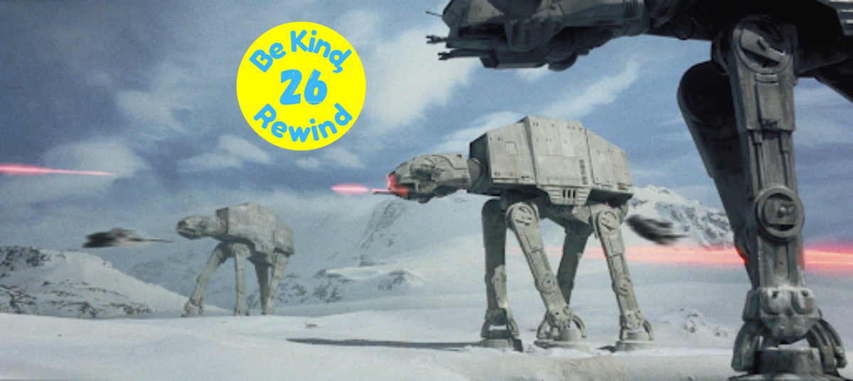 All-Terrain Armored Transport (AT-AT) vehicles attacking a Rebel Base on the planet Hoth. (Provided by Lucasfilm)